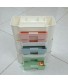 Kệ nhựa đựng mỹ phẩm mẫu mới 2 ngăn kéo
